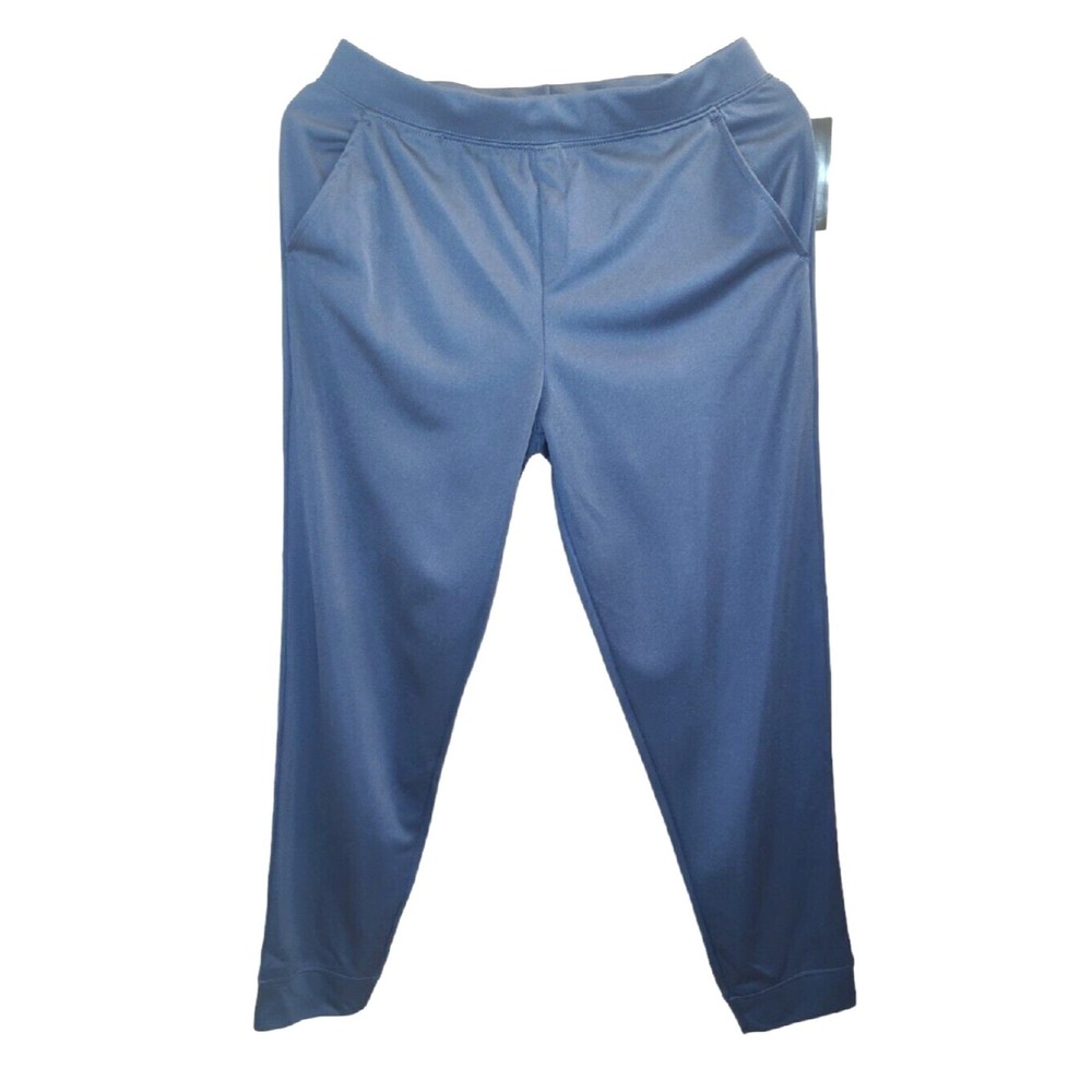 NEW Ideology Big Kids Unisex Jogger Pants, Color: Navy Blue, Size: Large